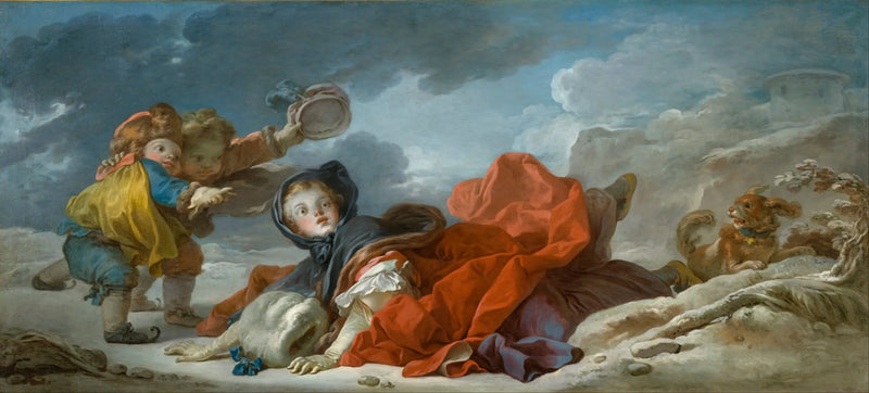 Inverno - Jean-Honoré Fragonard