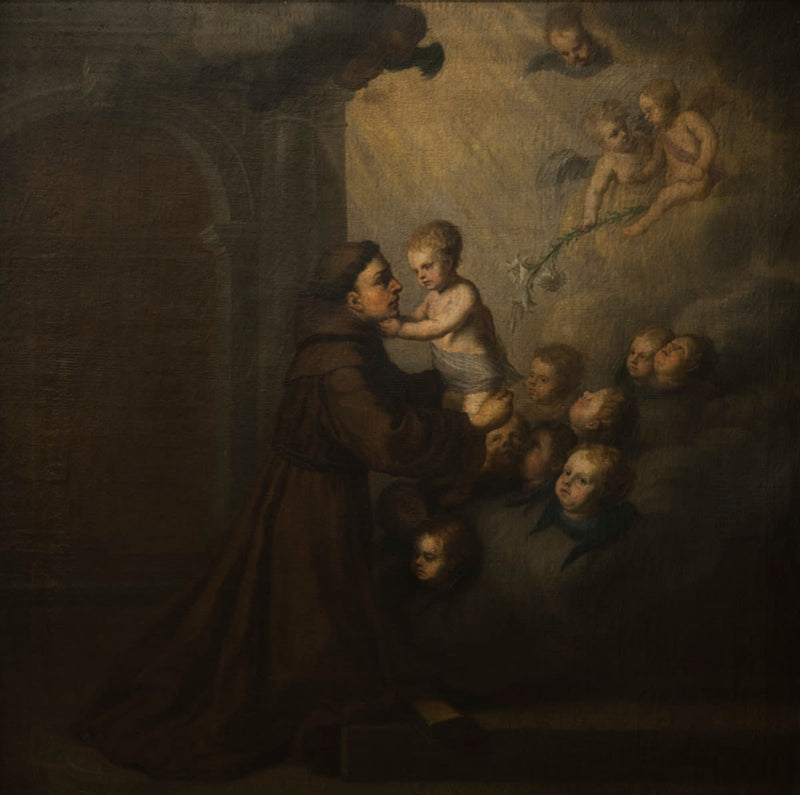 Hl. Antonius von Padua mit Christuskind - Joachim von Sandrart