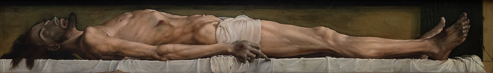 Le Corps du Christ mort dans la tombe - Hans Holbein le Jeune