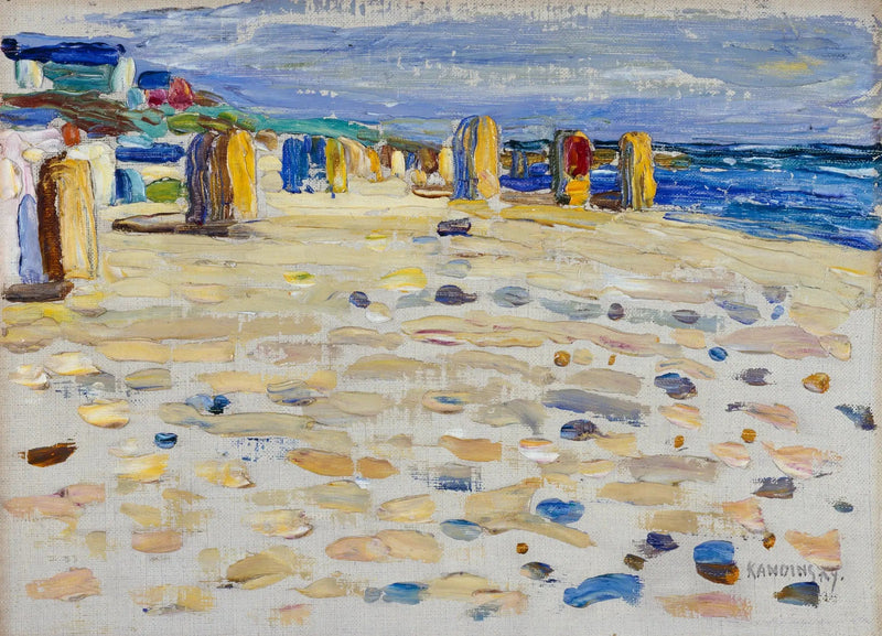 Olanda - Sedie da spiaggia - Vassily Kandinsky