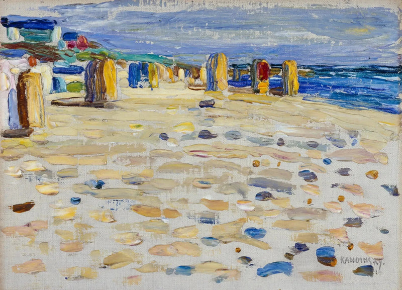 Olanda - Sedie da spiaggia - Vassily Kandinsky
