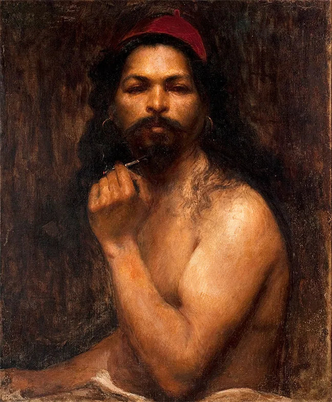 Casa con vermelho gorro - Eliseu Visconti