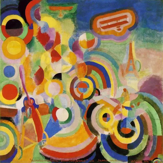 Omaggio a Blériot - Robert Delaunay