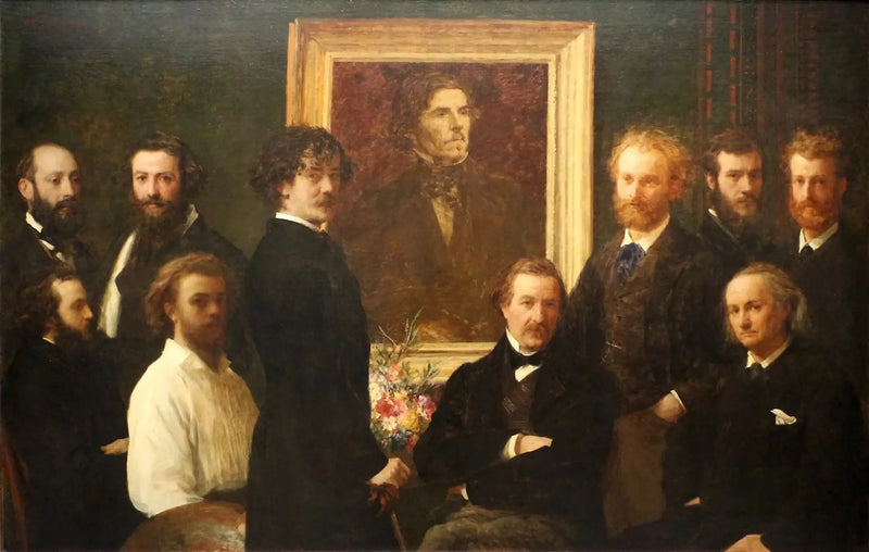 Omaggio a Delacroix - Henri Fantin-Latour