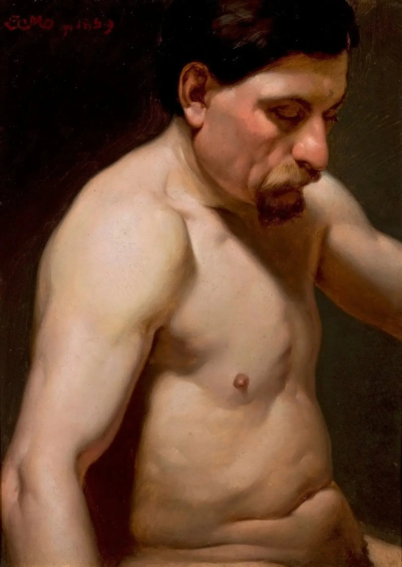 Uomo a mezzo nudo - Jan Matejko