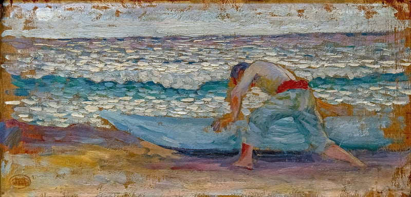 Uomo con la barca - Henri-Edmond Cross