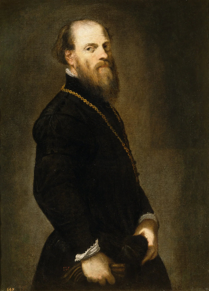 Uomo con la catena d'oro - Jacopo Tintoretto