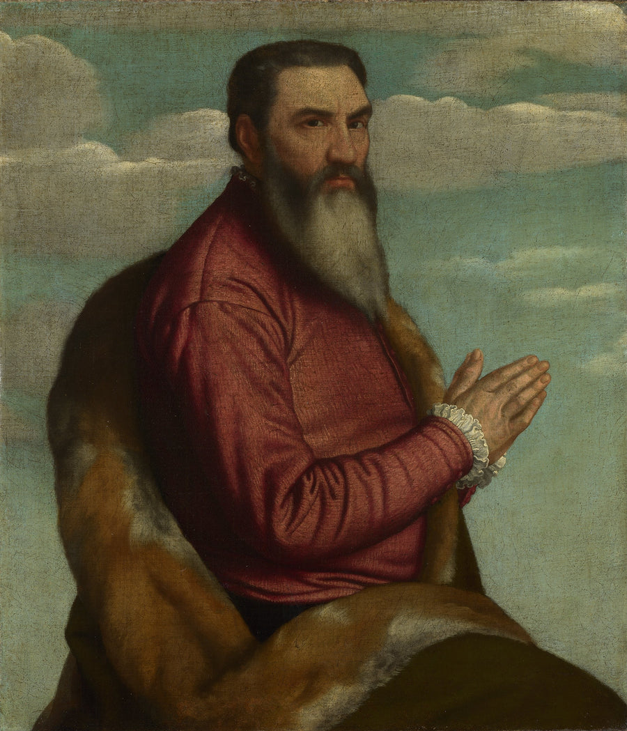 Uomo con lunga barba - Alessandro Bonvicino