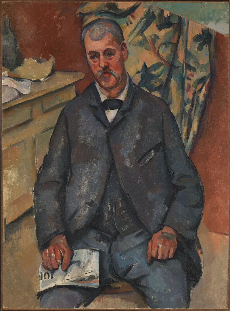 Uomo seduto - Paul Cézanne