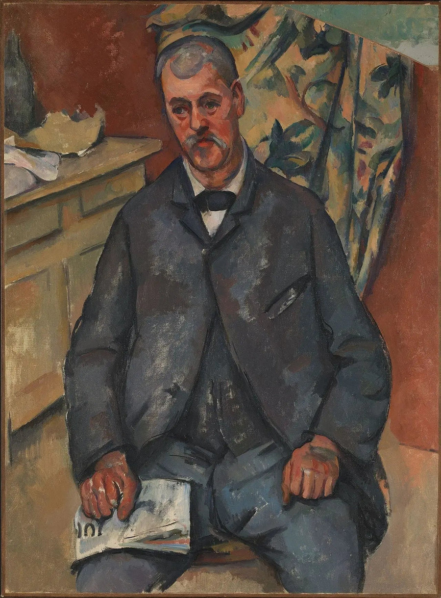Uomo seduto - Paul Cézanne