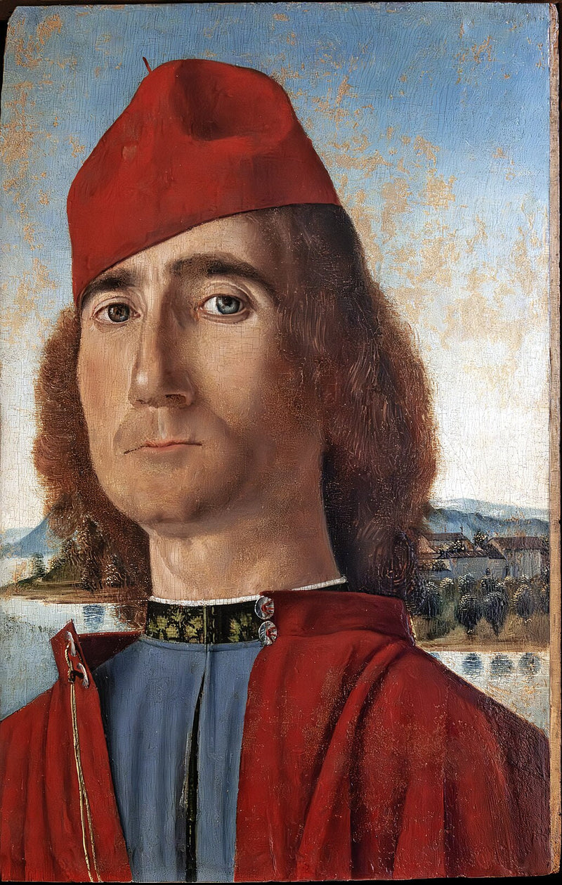 Uomo con berretto rosso - Vittore Carpaccio