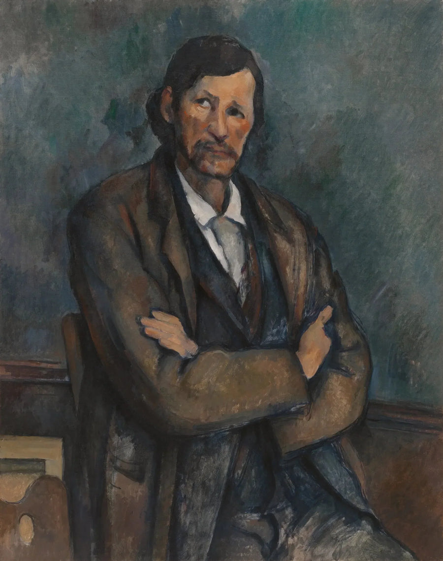 Uomo con le braccia incrociate - Paul Cézanne