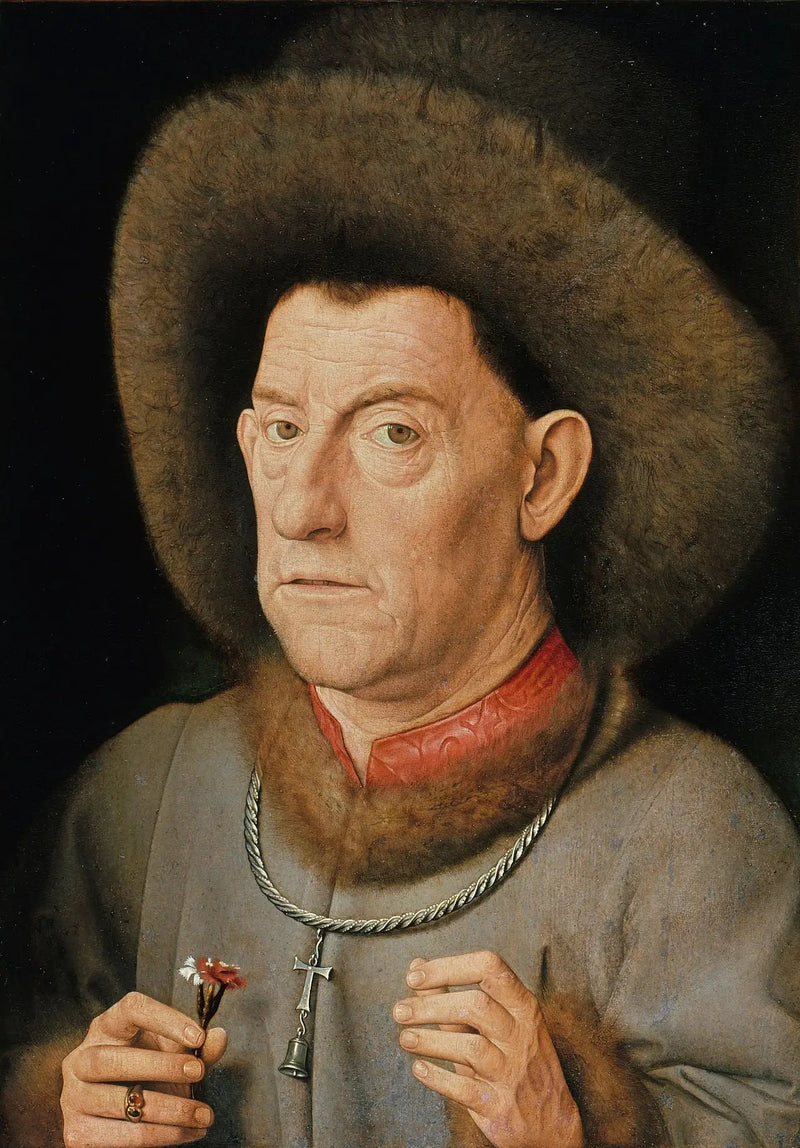 Uomo con garofano - Jan van Eyck