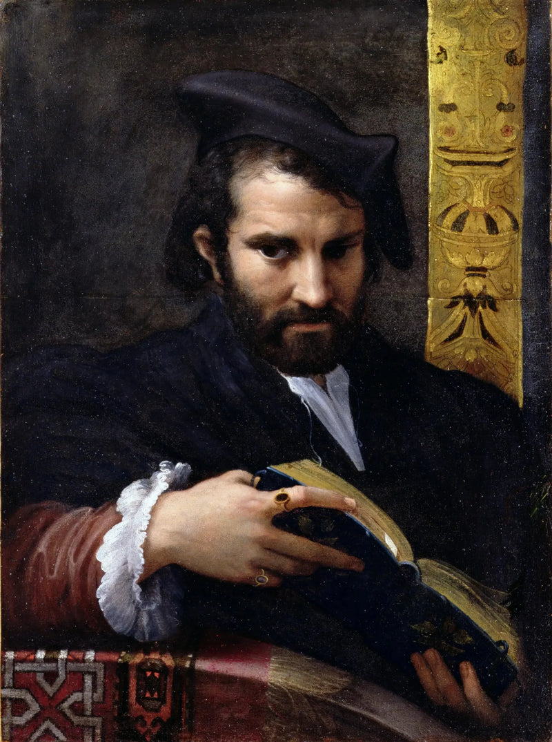 Uomo con un libro - Parmigianino