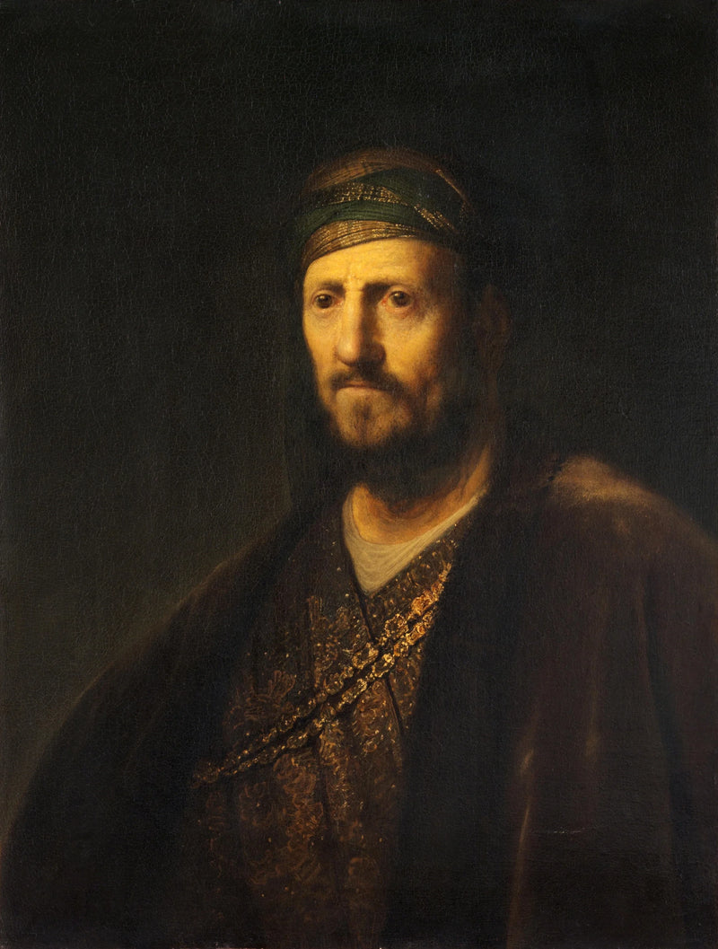 Busto di uomo in costume orientale - Rembrandt