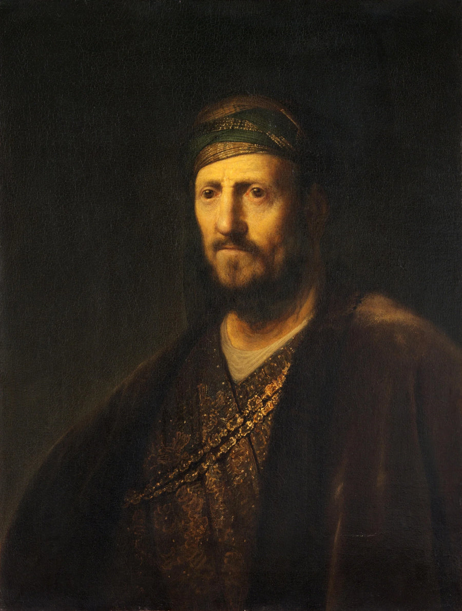 Busto di uomo in costume orientale - Rembrandt