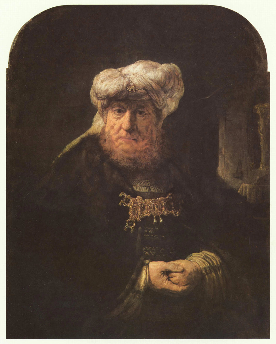 Uomo in costume orientale - Rembrandt