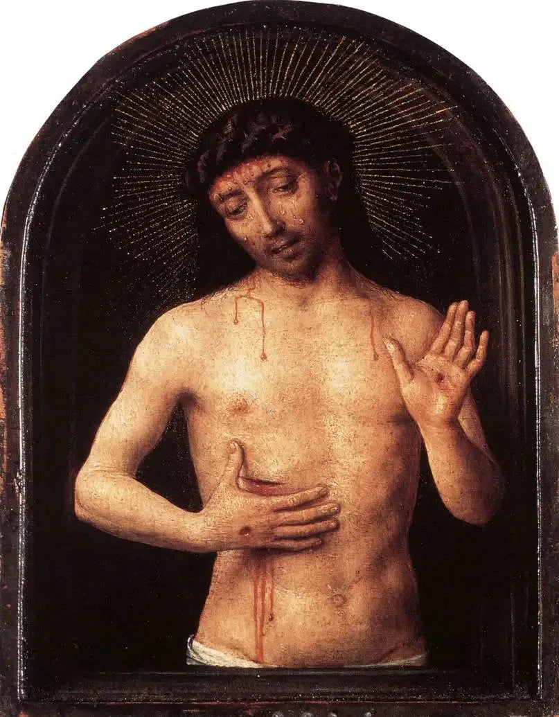 Uomo di dolore - Hans Memling