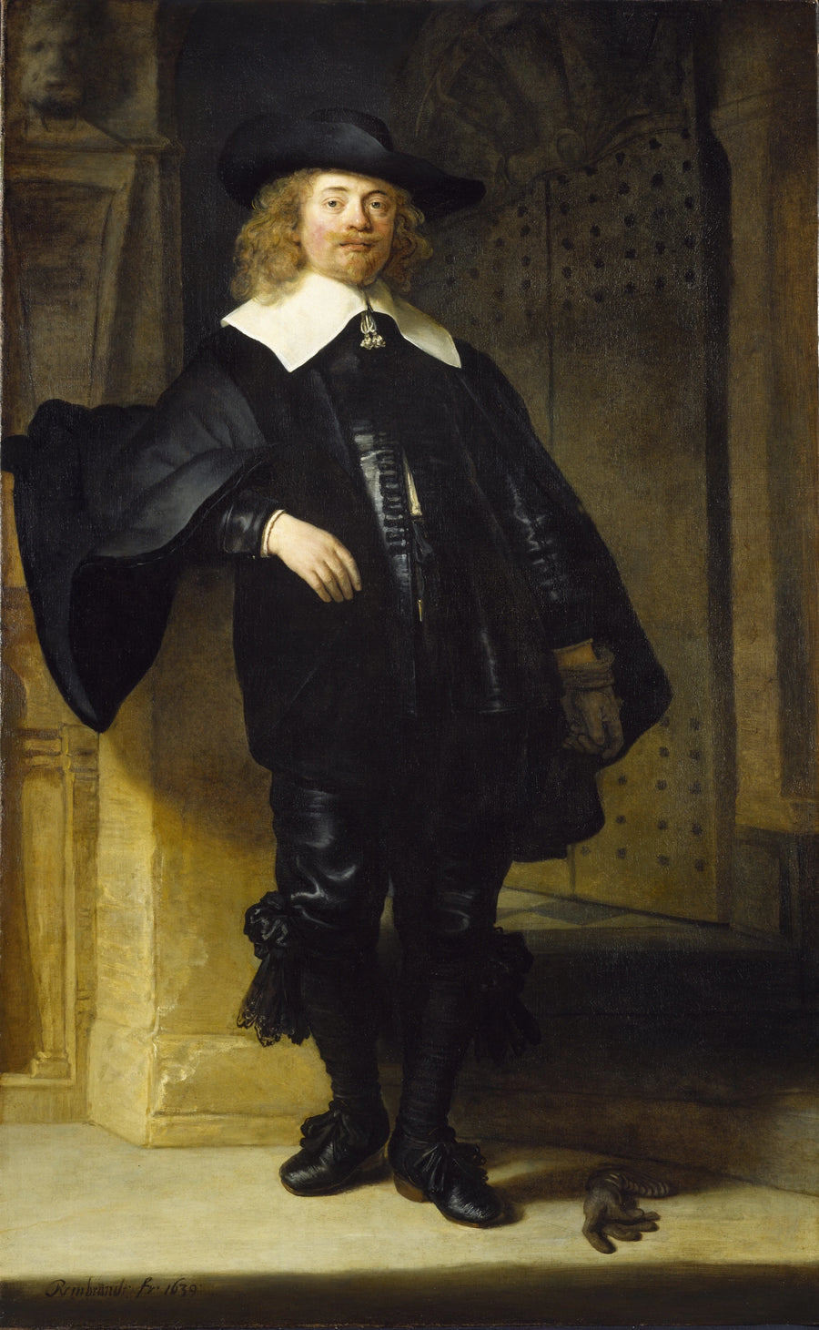 Ritratto di un uomo in piedi, forse Andries de Graeff - Rembrandt