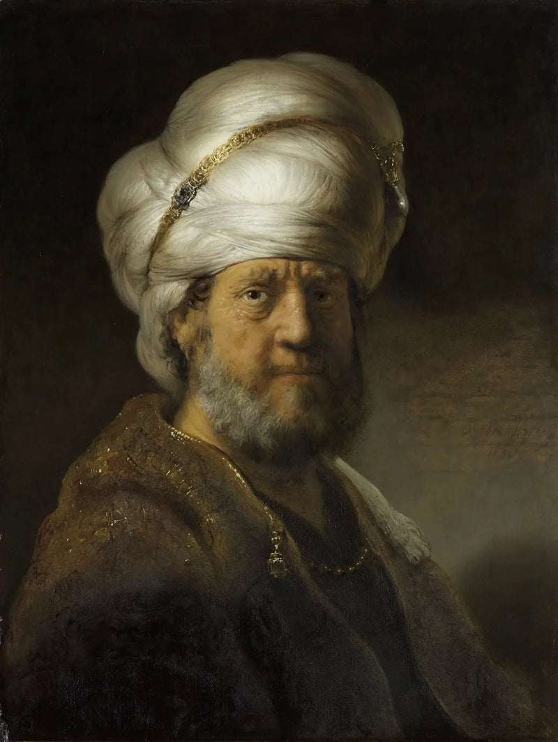 Uomo in costume orientale - Rembrandt