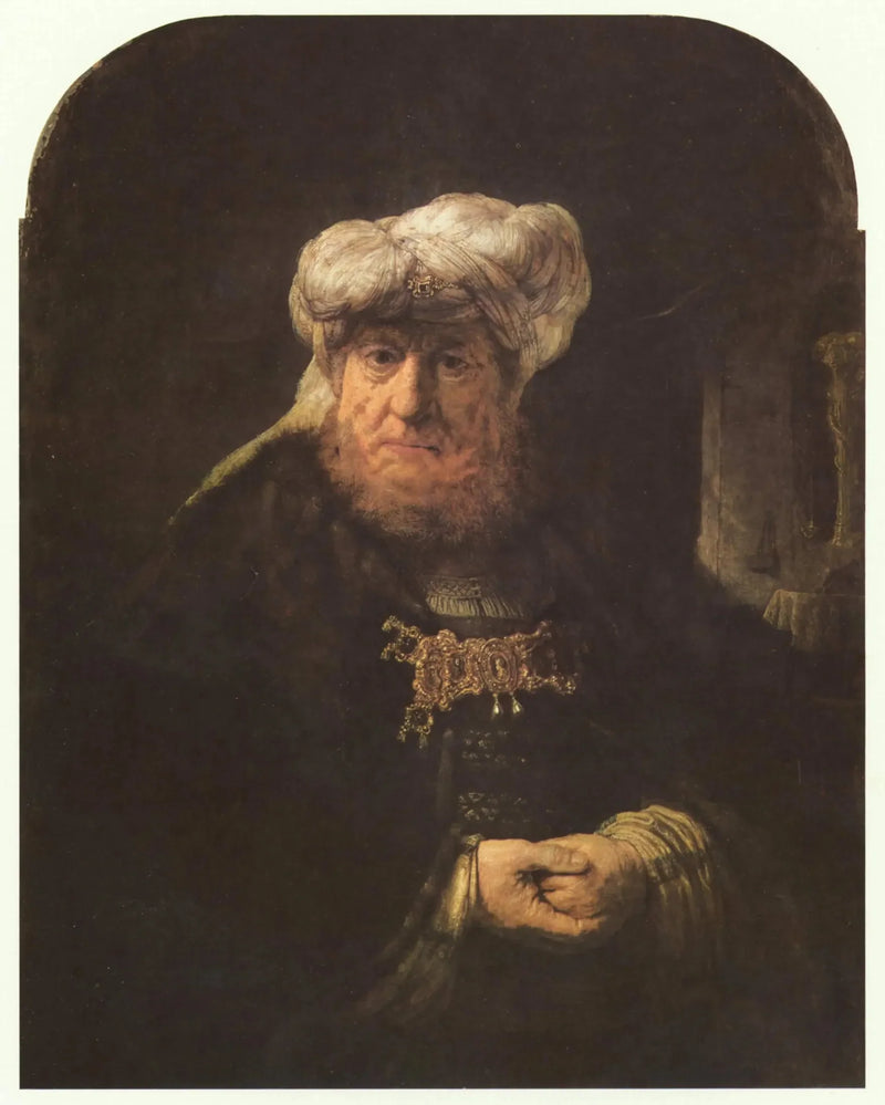 Uomo in costume orientale - Rembrandt