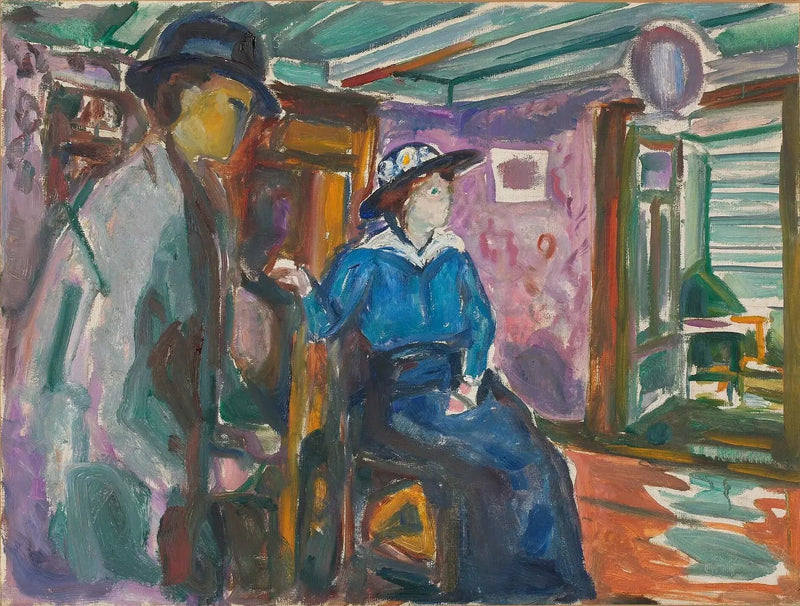 Uomo e Donna - Edvard Munch