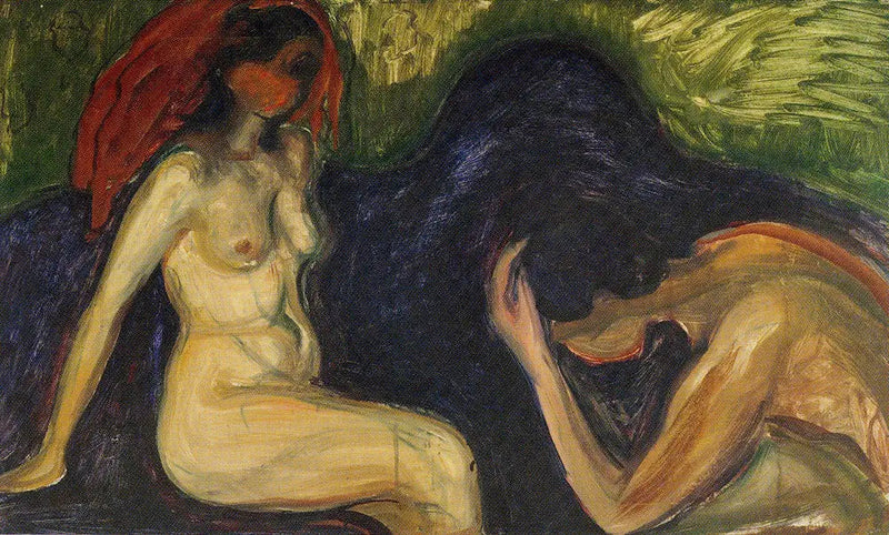 Uomo e Donna - Edvard Munch
