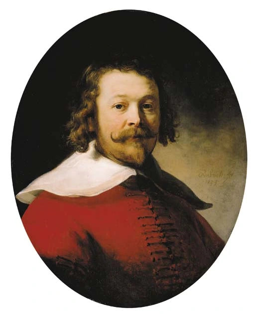 Ritratto di un uomo con un giubbotto rosso - Rembrandt