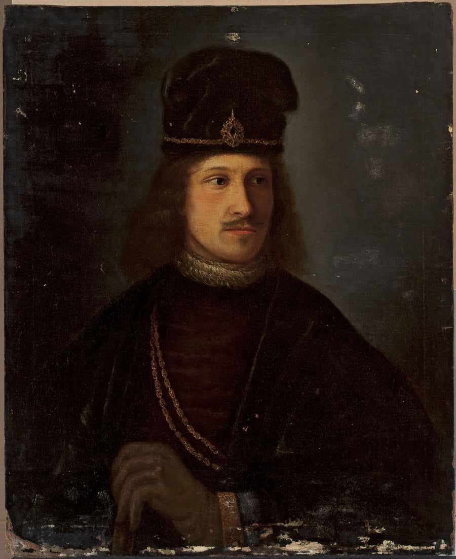 Ritratto di un uomo con un grande cappello - Rembrandt