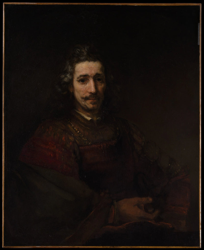 L'uomo con la lente - Rembrandt