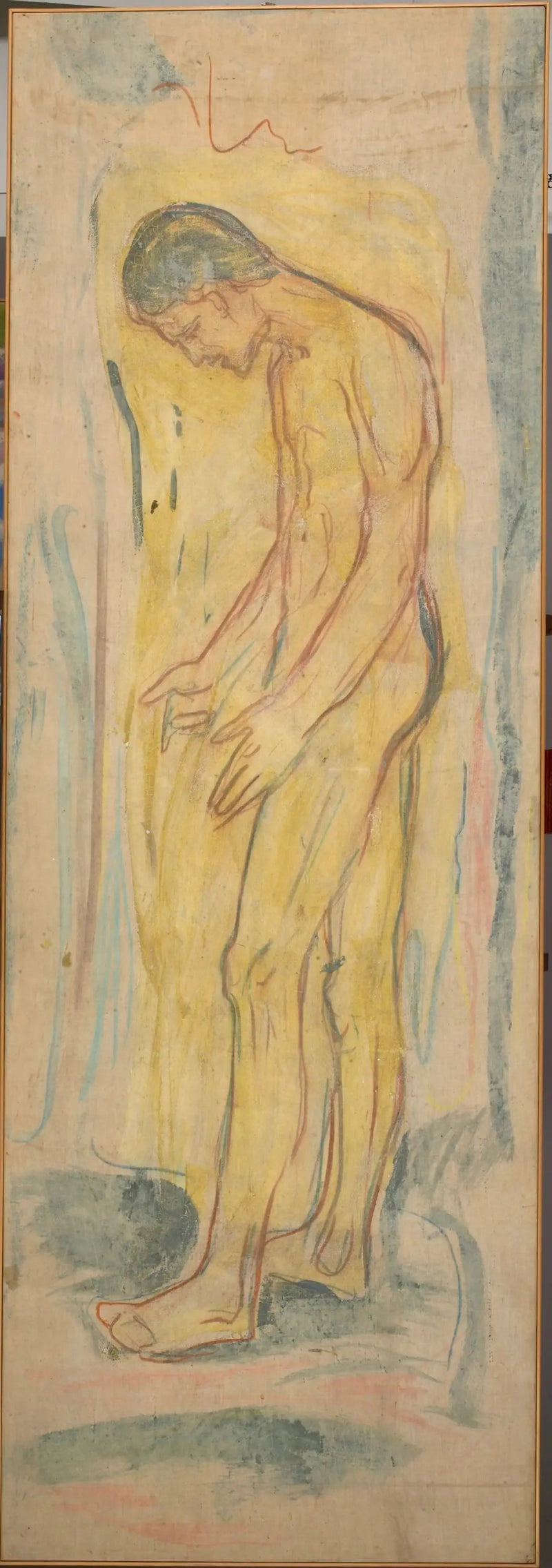Uomo nudo in piedi. La SSource - Edvard Munch