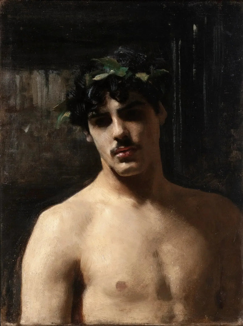 Uomo con alloro - John Singer Sargent