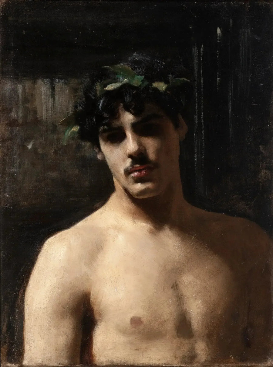 Uomo con alloro - John Singer Sargent
