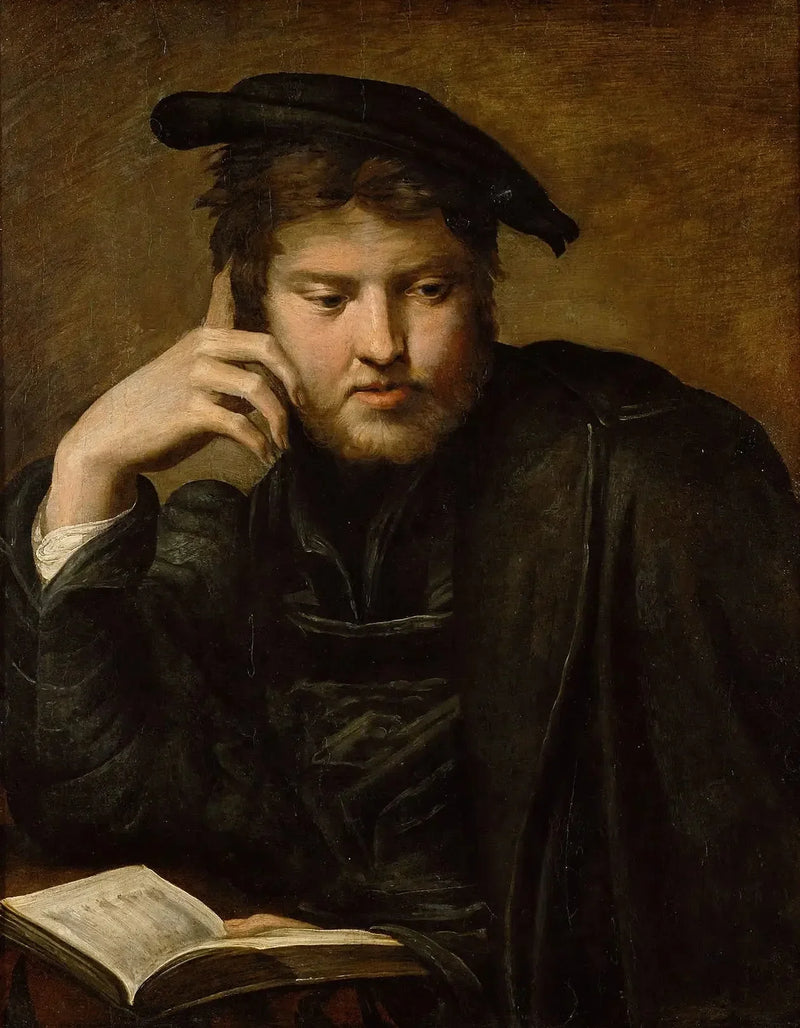 Uomo che tiene un libro - Parmigianino