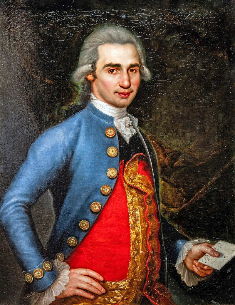 Uomo che tiene una lettera - Francisco Bayeu