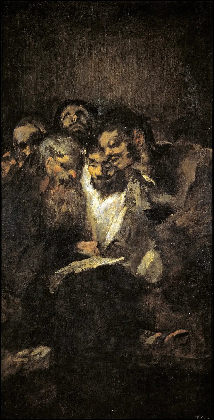 Uomini che leggono - Francisco de Goya