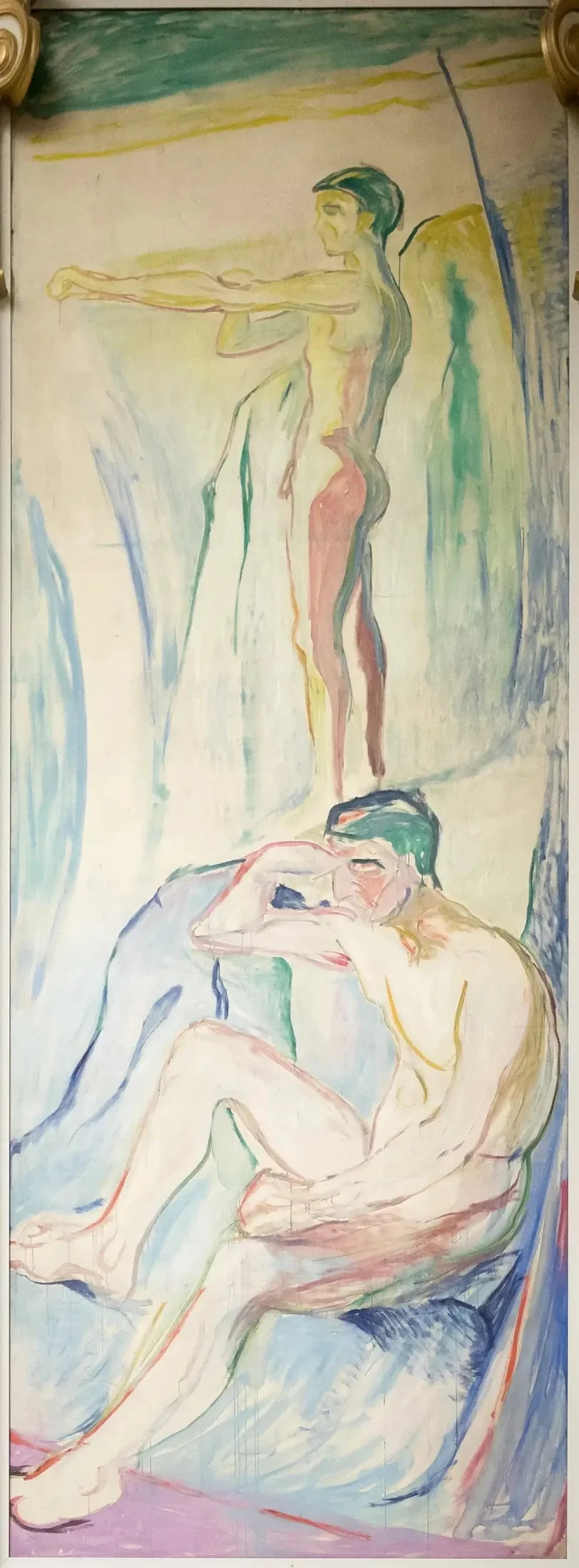 Uomini rivolti verso il sole - Edvard Munch