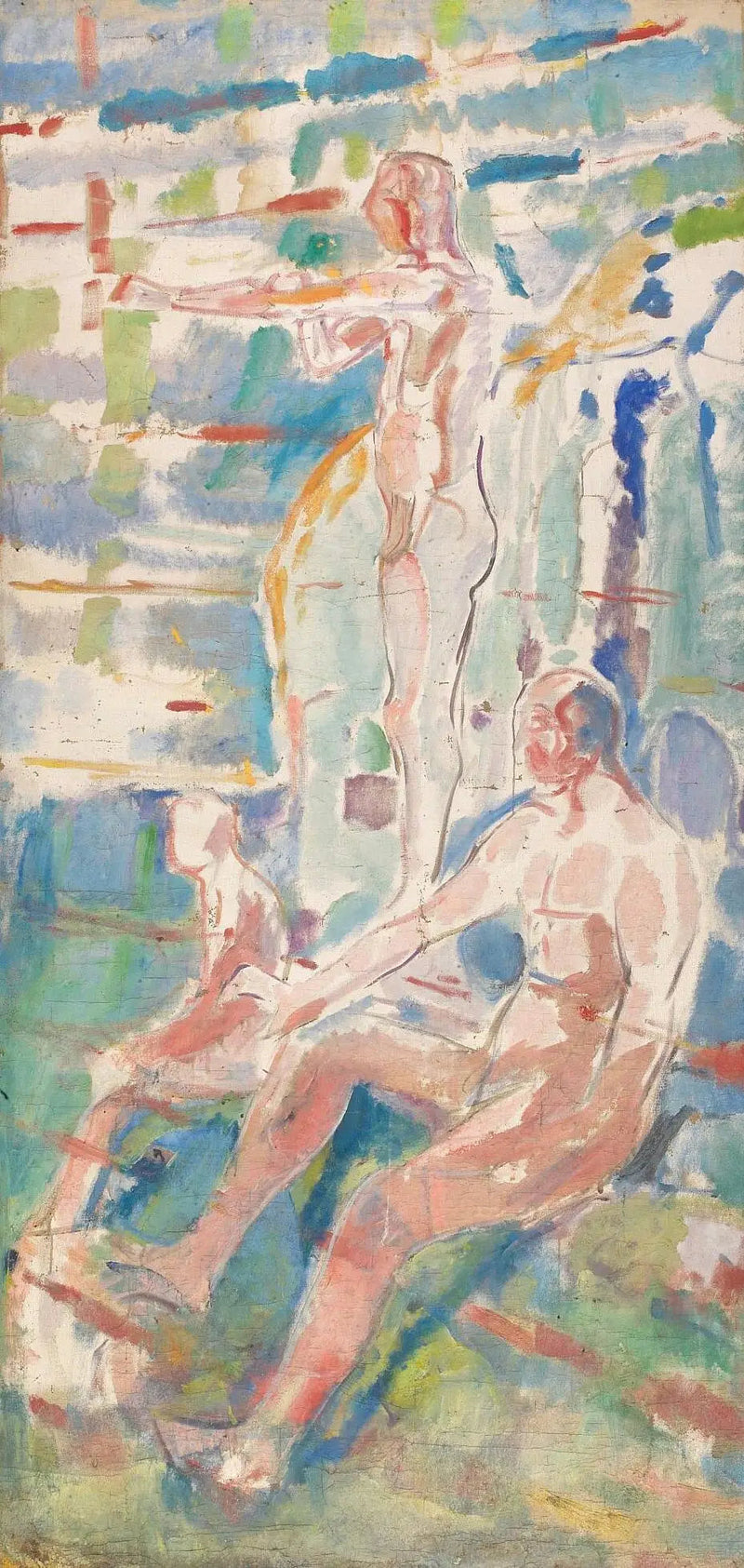 Uomini rivolti verso il sole - Edvard Munch