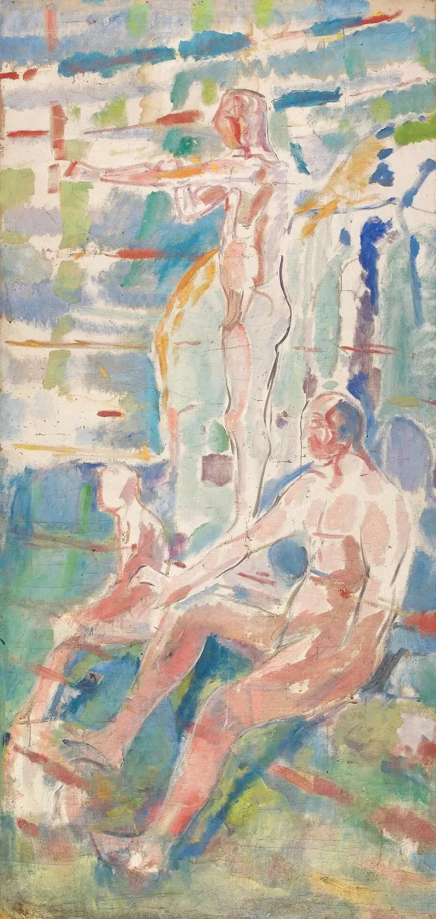 Uomini rivolti verso il sole - Edvard Munch