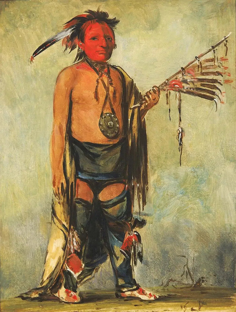 Hoo-w'a-ne-kaw, piccolo alce - George Catlin