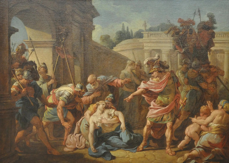 Horace vient de colpire sua sorella - Louis Jean François Lagrenée