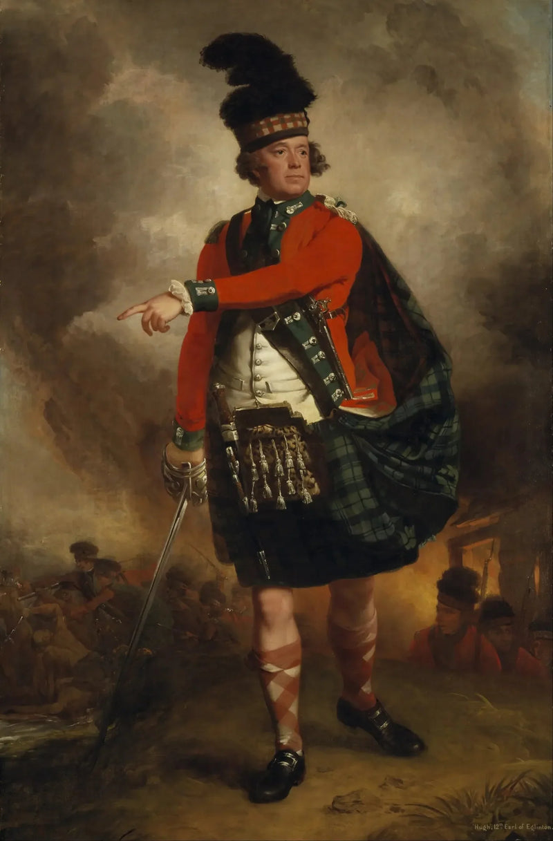 Hugh Montgomerie, 12e conte di Eglinton. Soldato; Lord Lieutenant di Ayrshire - John Singleton Copley
