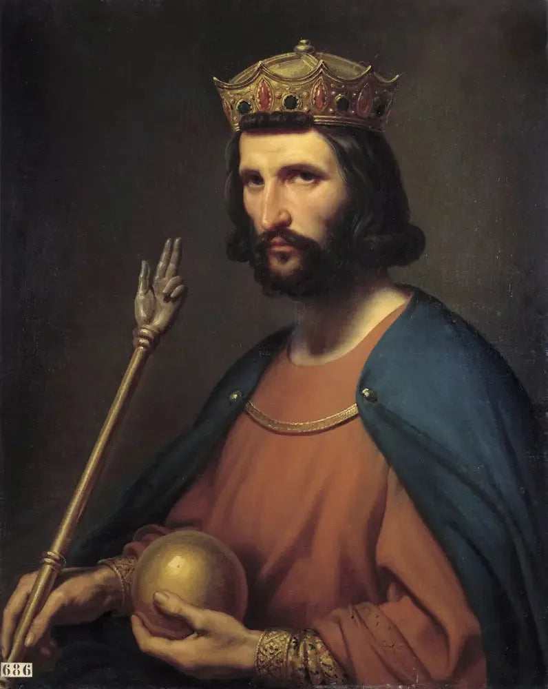 Hugues Capet, re di Francia (942-996) - Charles de Steuben