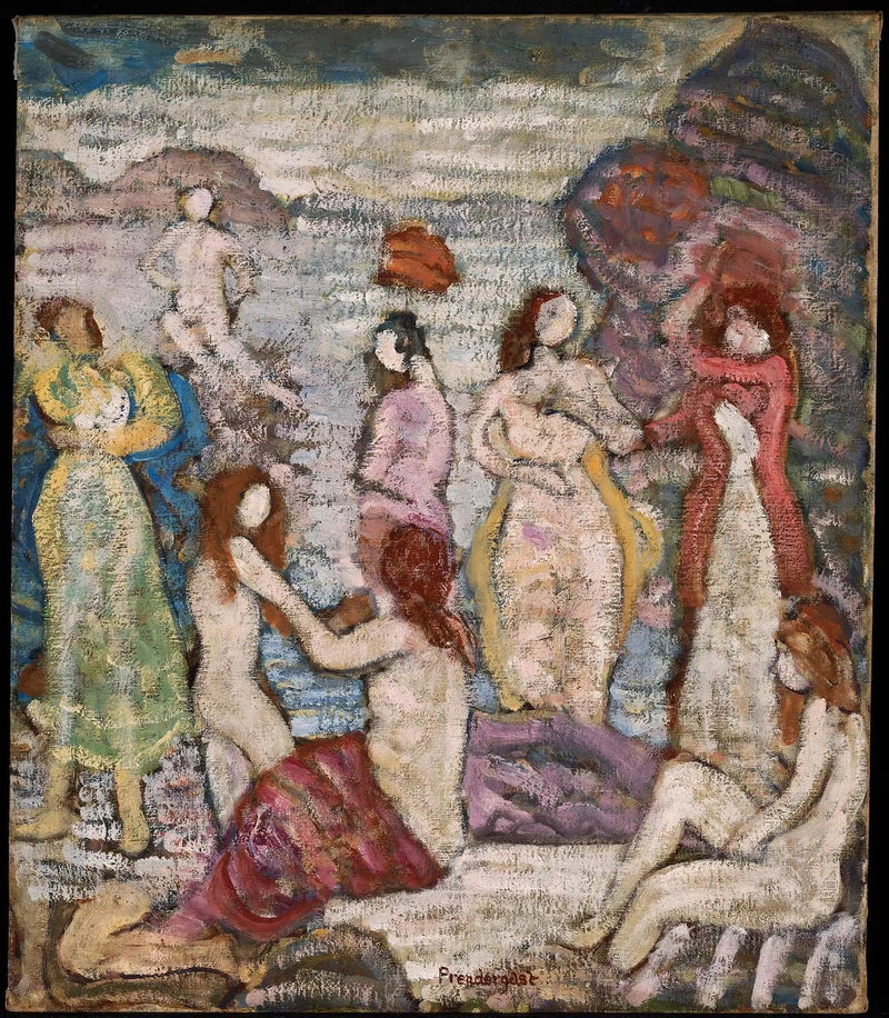 Otto bagnanti - Maurice Prendergast