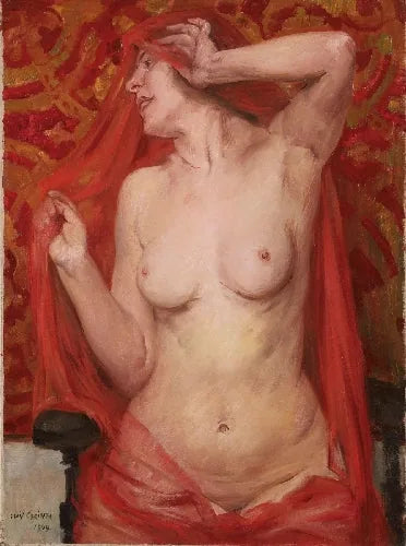 Mood in rosso - Lovis Corinth