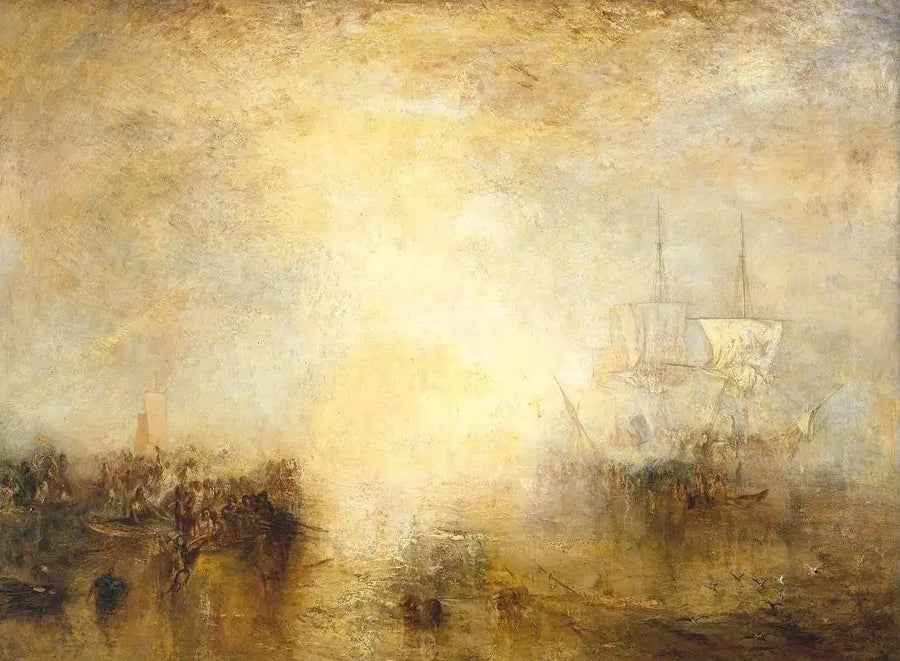 ‘Evviva! per il baleniere Erebus! Un altro pesce!’ - J. M. W. Turner