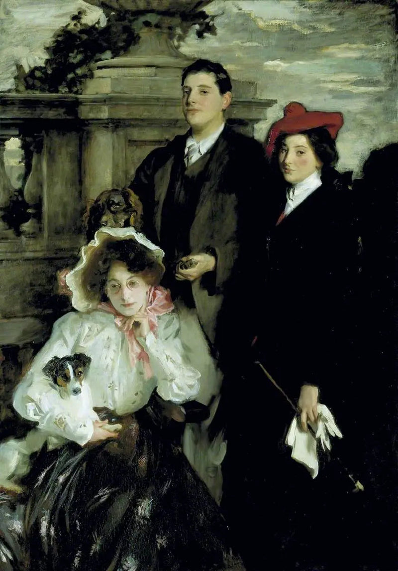 Hylda, Almina e Conway, figli di Asher Wertheimer - John Singer Sargent