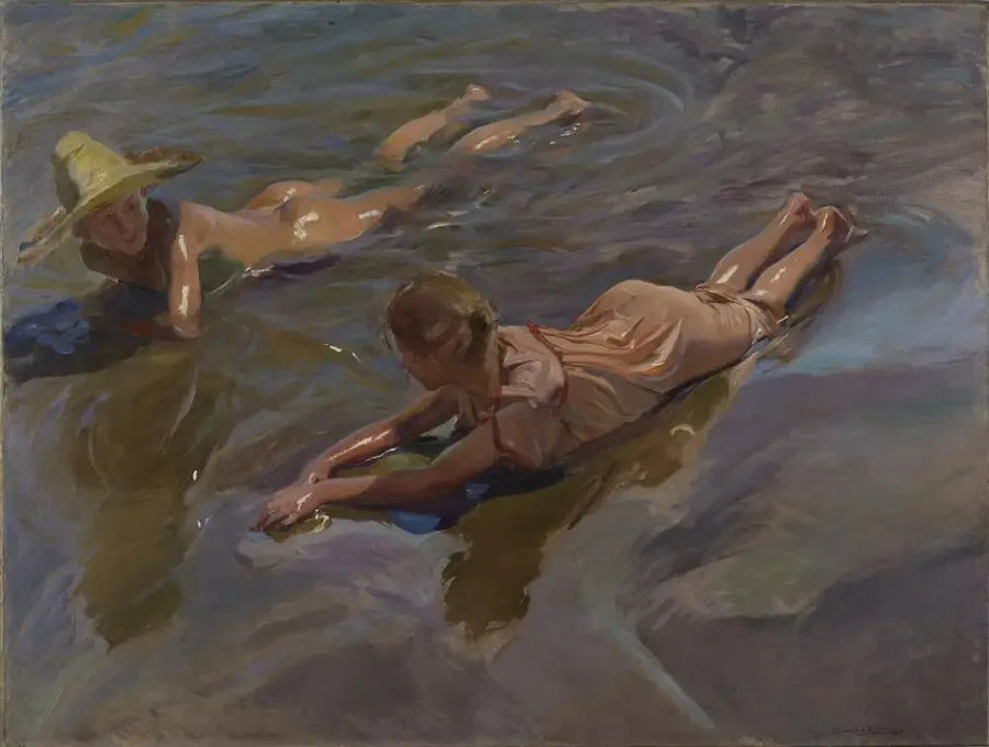 Idillio del mare - Joaquín Sorolla