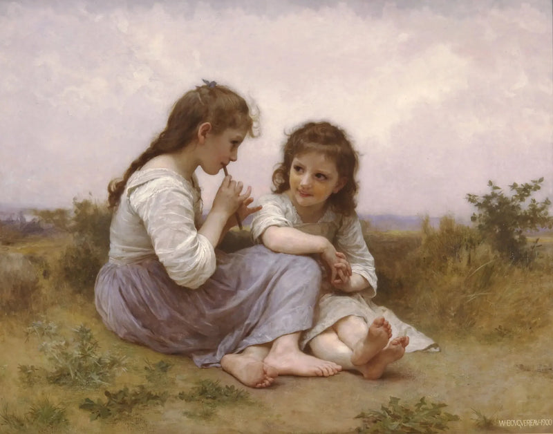 Idillio infantile - Bouguereau