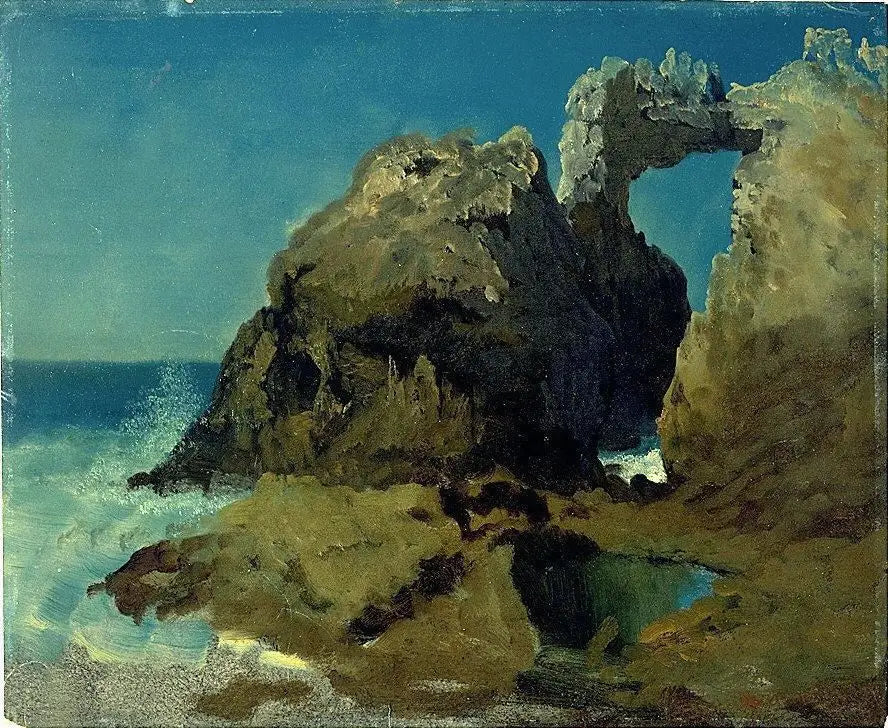 Îles Farallon, oceano Pacifico - Albert Bierstadt
